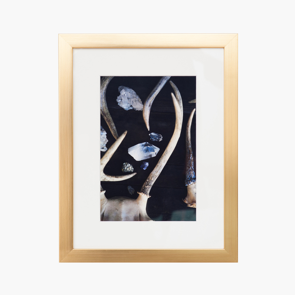 Carson Clean Modern Gold Frame Framebridge