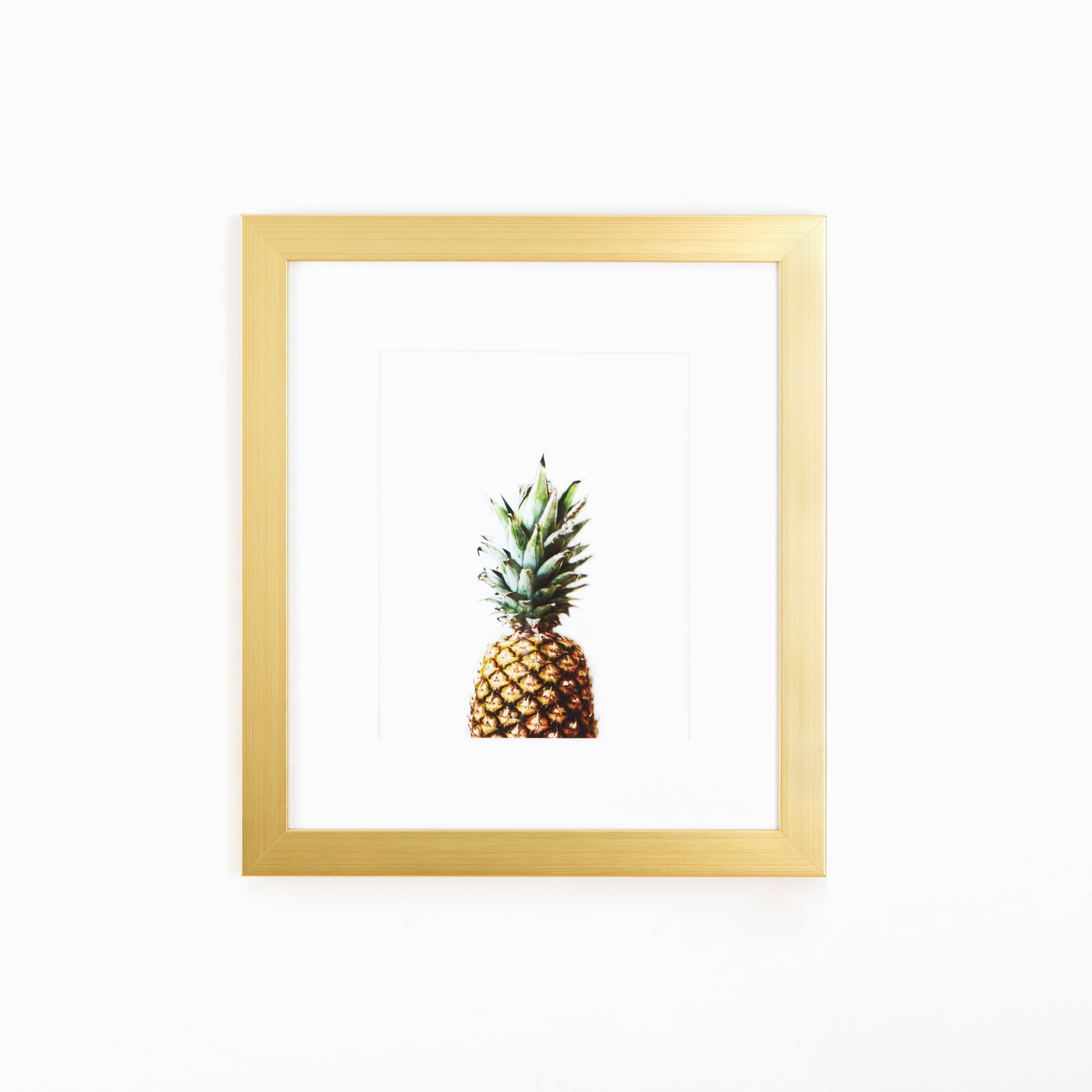 Carson Clean Modern Gold Frame Framebridge