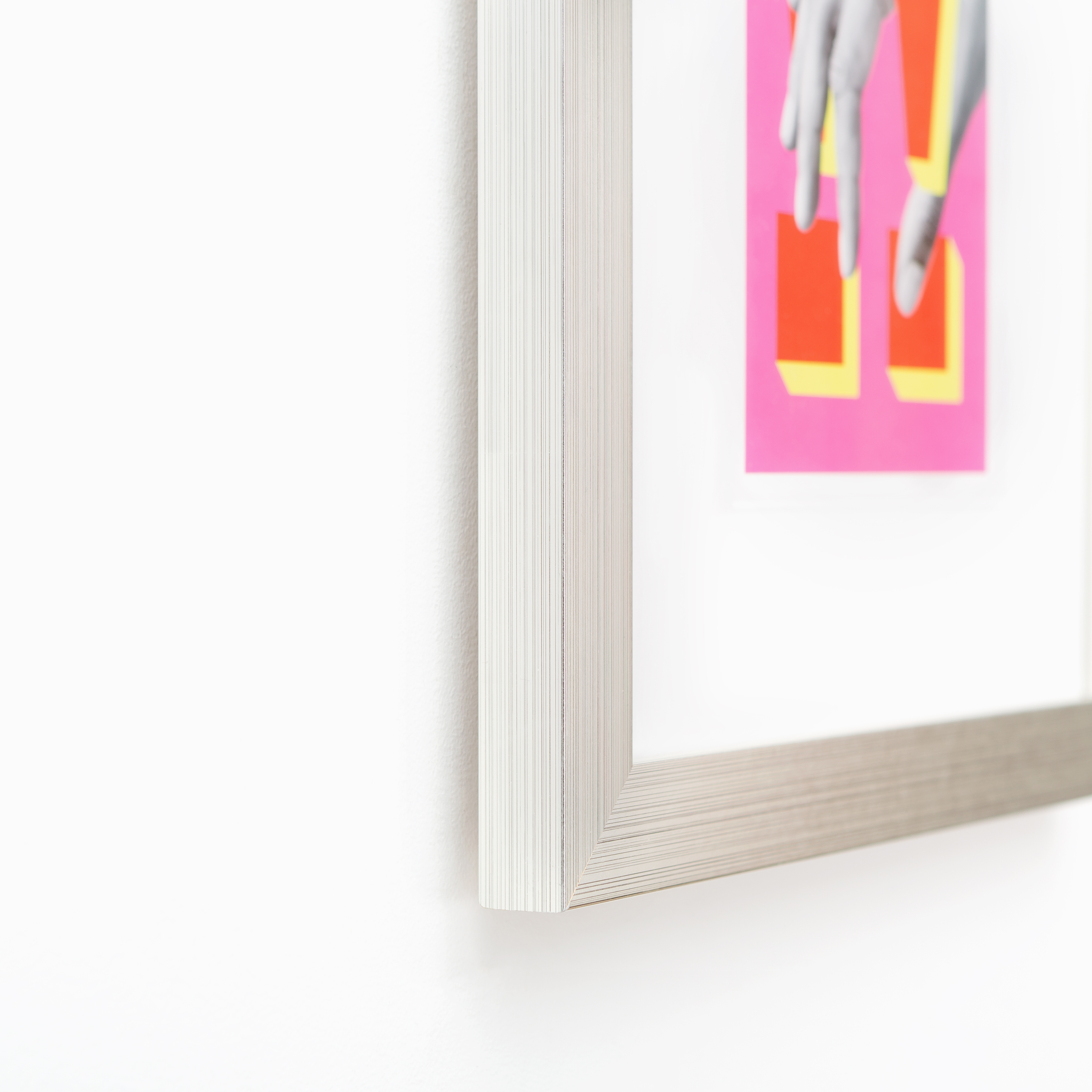 Beaumont Modern Clean Silver Frame Framebridge