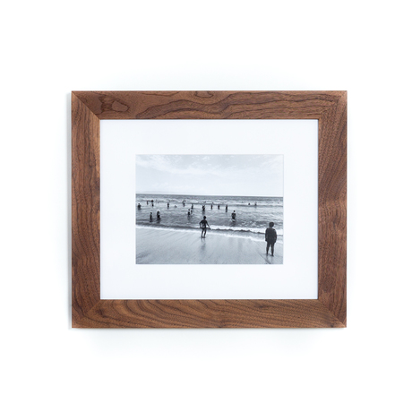 Wide Solid Walnut Wood Custom Frame Framebridge